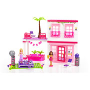 Mega Bloks Barbie Build N Style Beach House Playset